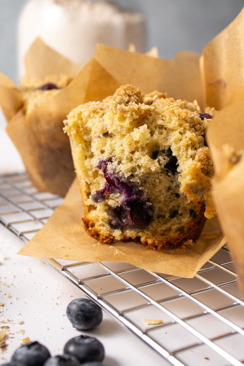 Blueberry Flax Muffin