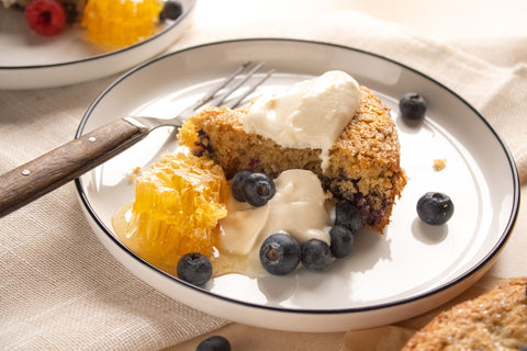 100% Sprouted Oat Coffee Cake