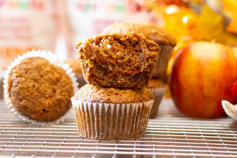 Hearty Carrot Muffins