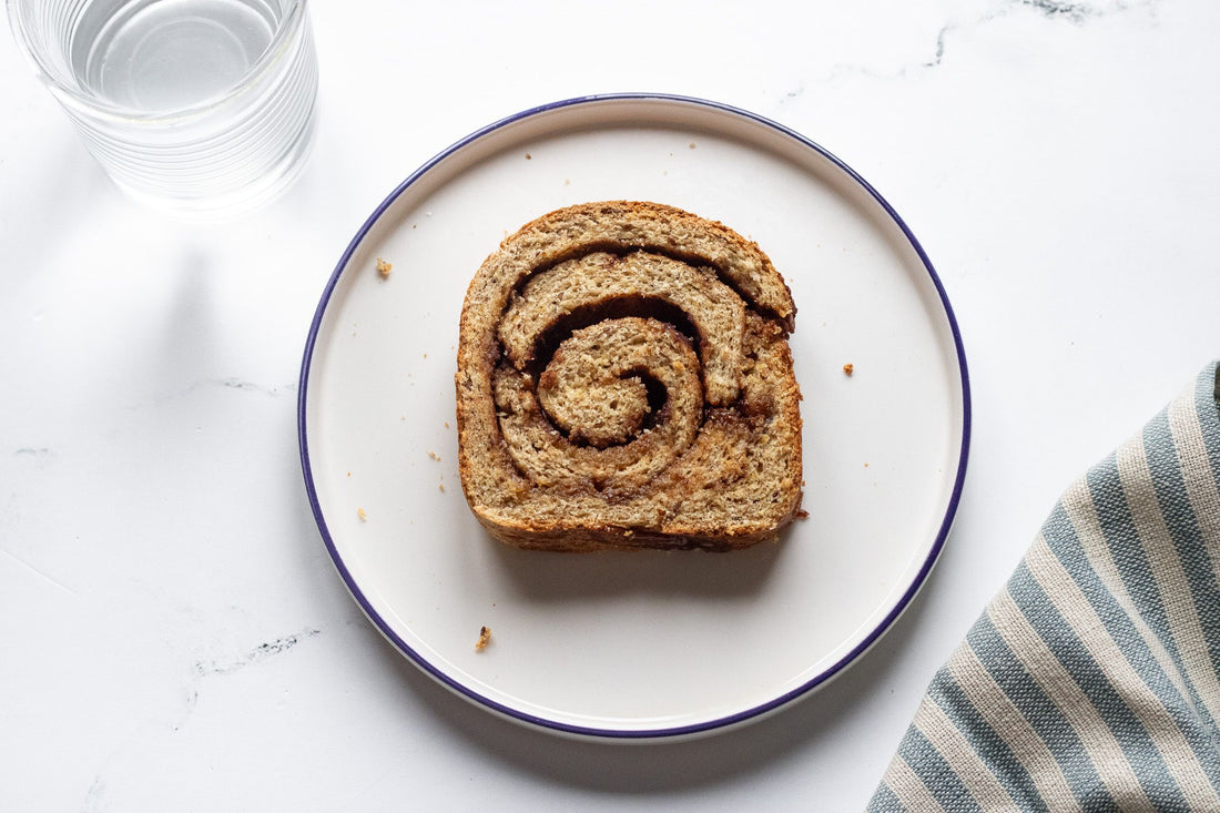 Sprouted Oat Cinnamon Swirl Bread