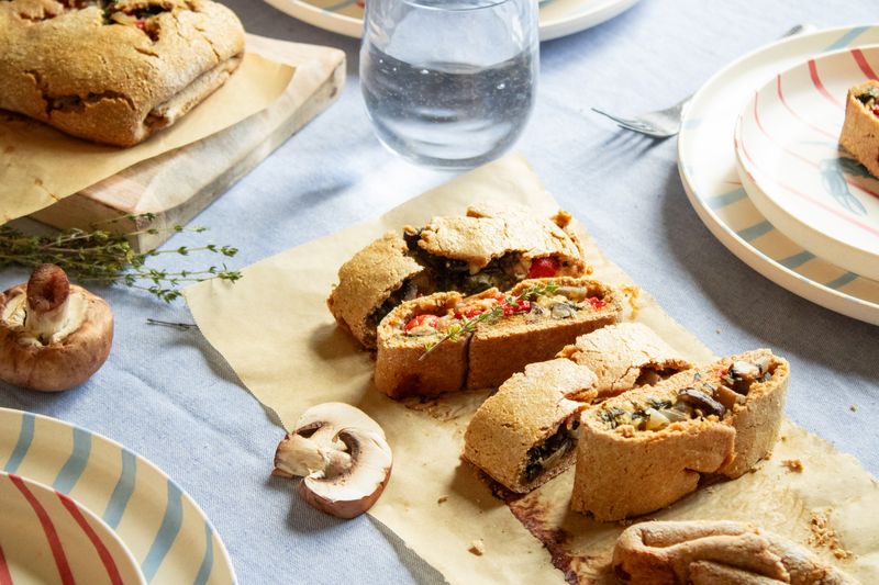 Sprouted Rye Stromboli