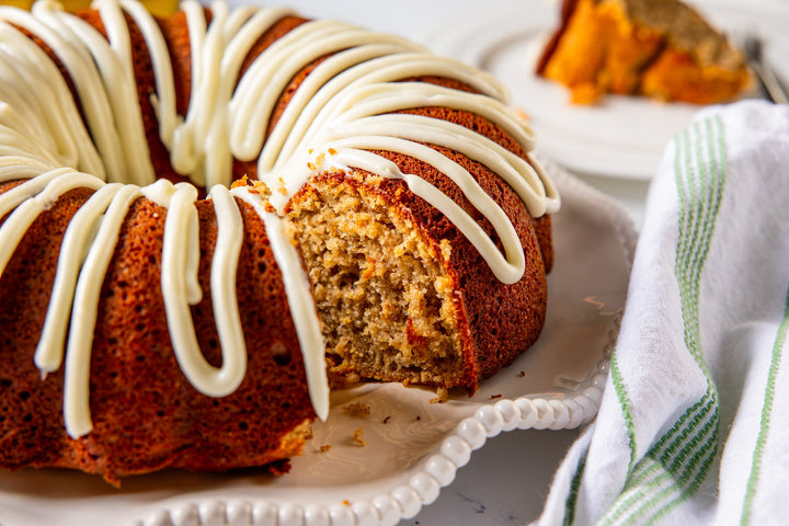 Sprouted Wheat Banana Bundt Cake