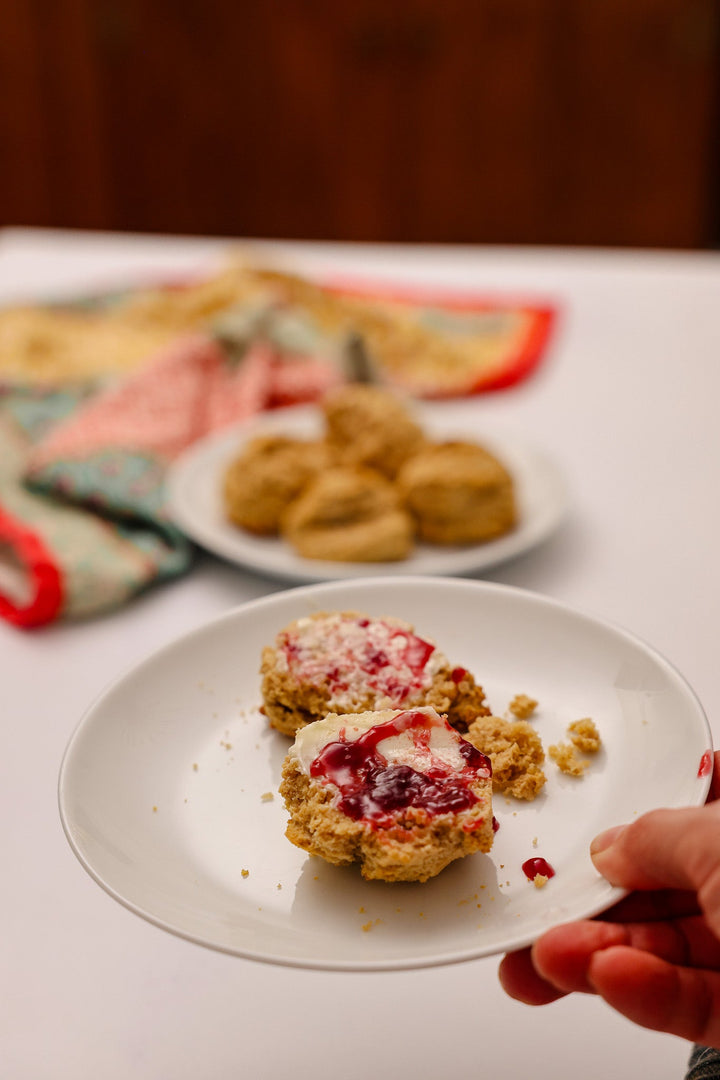 Sprouted Oat Biscuits