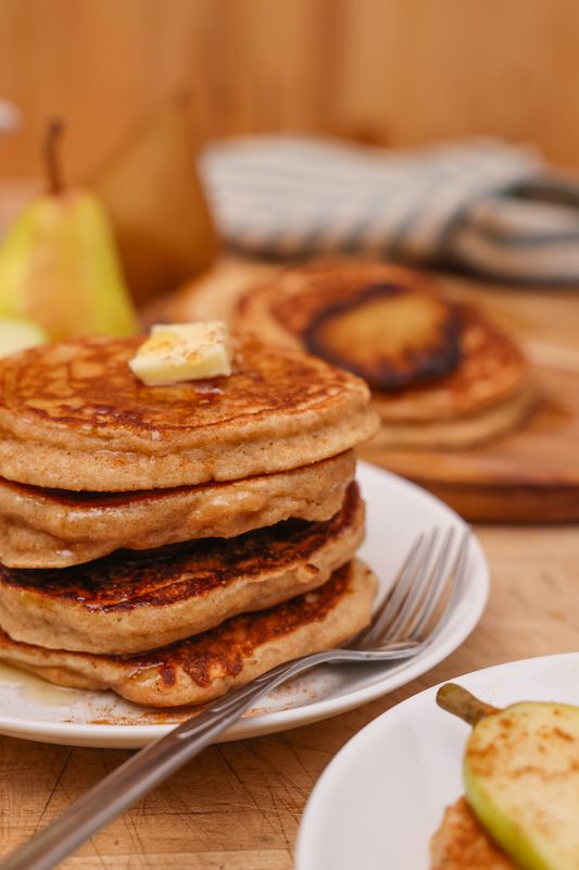 Sprouted Spelt Pancakes