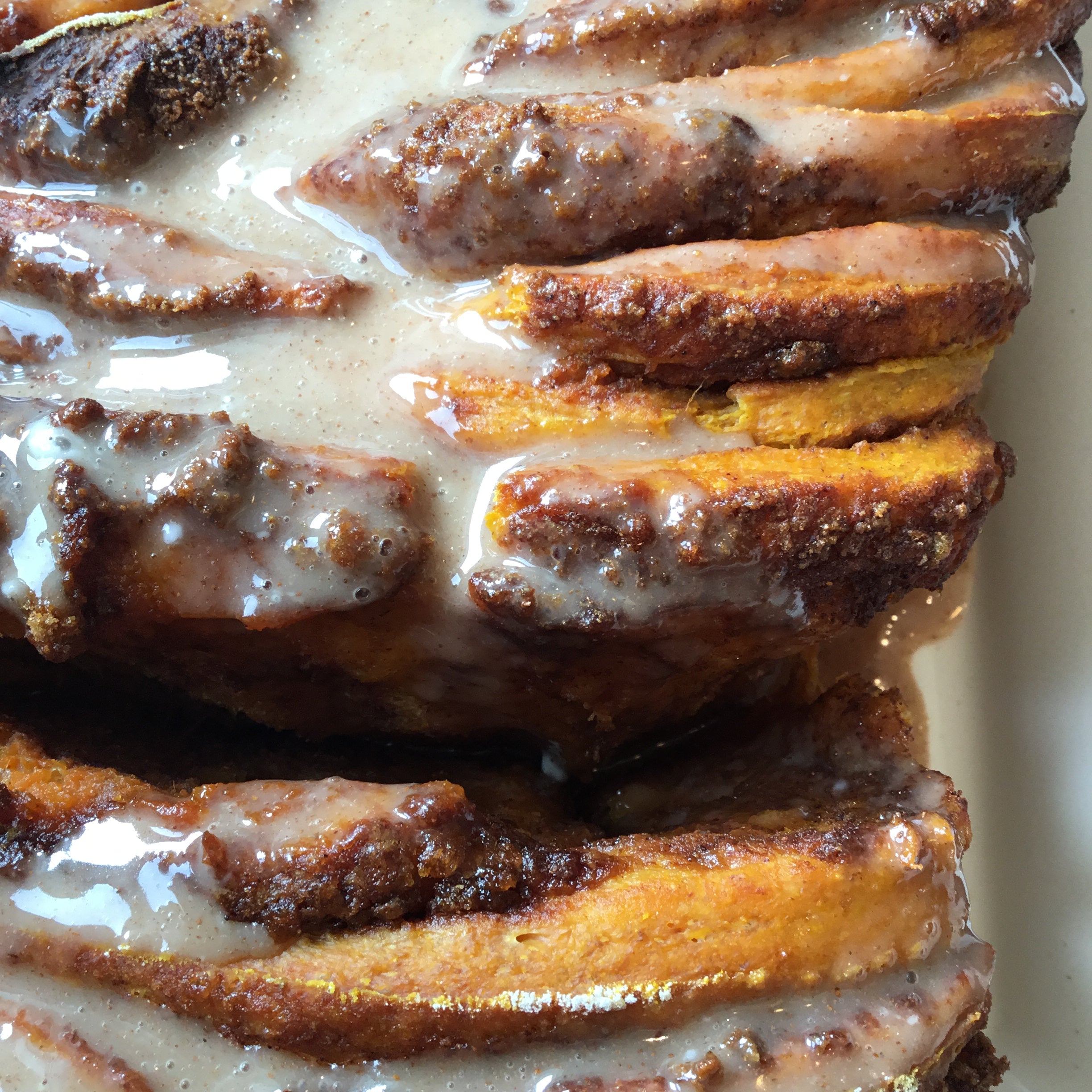 Sprouted Whole Wheat Pumkpkin Pull Apart Bread