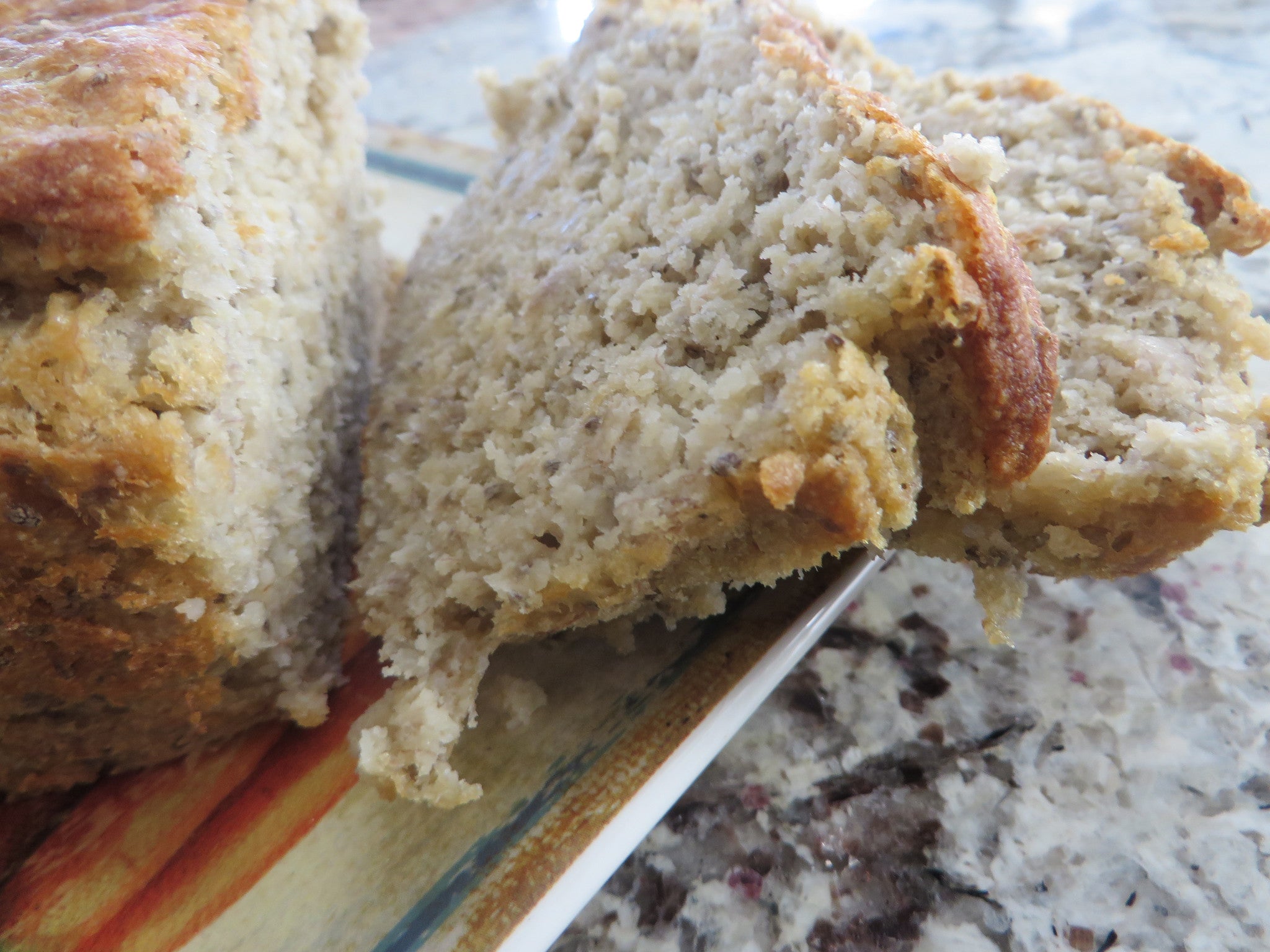 Sprouted Brown Rice Quick Bread