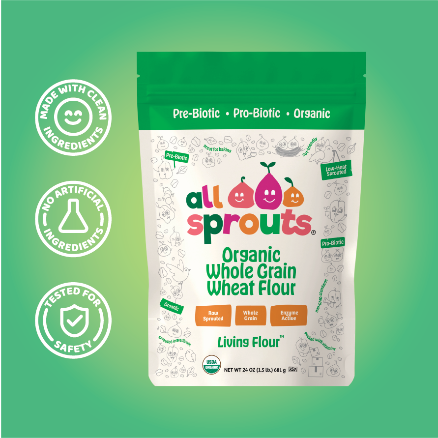 AllSprouts™ Organic Sprouted  Whole Grain Wheat Flour