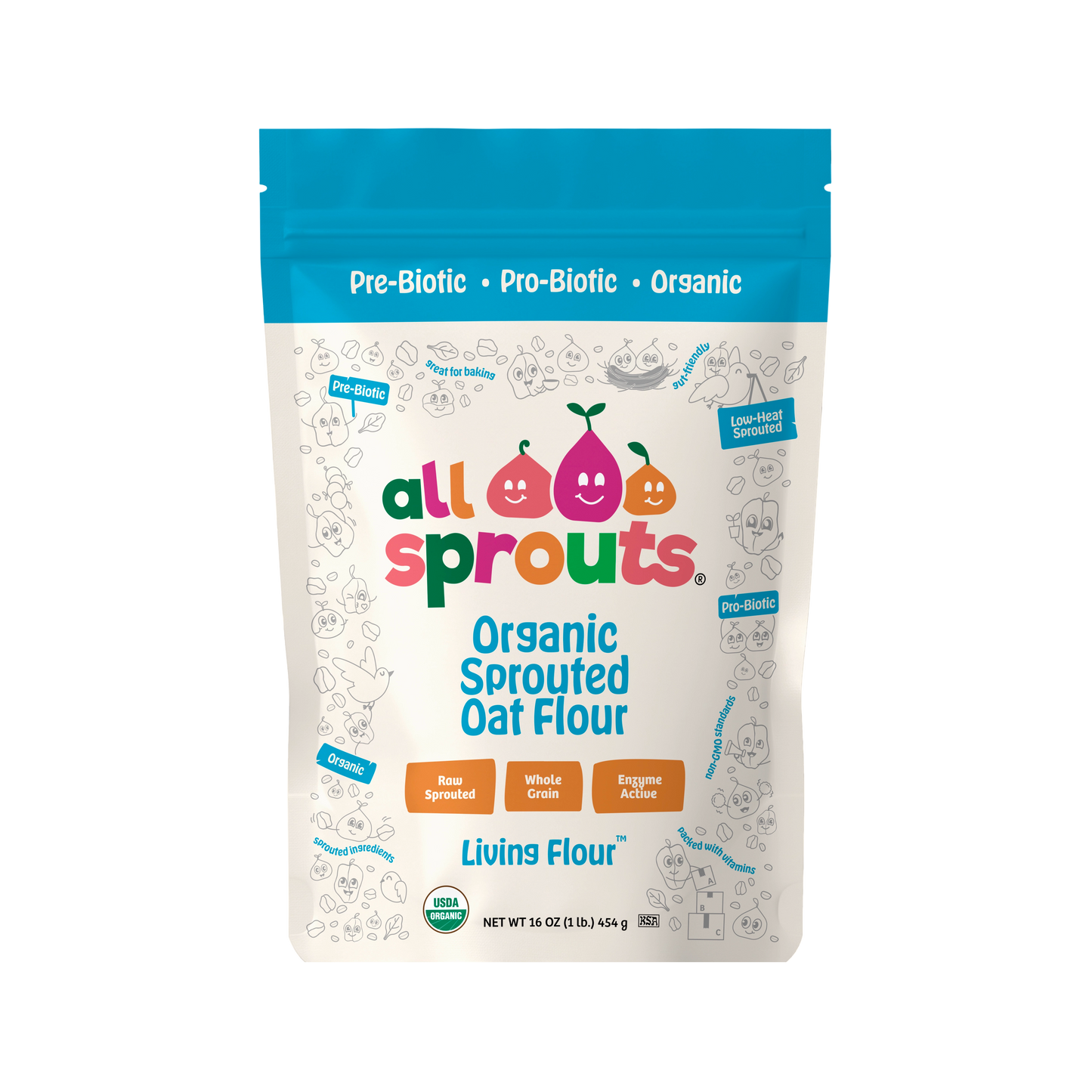 AllSprouts™ Organic Sprouted Oat Flour