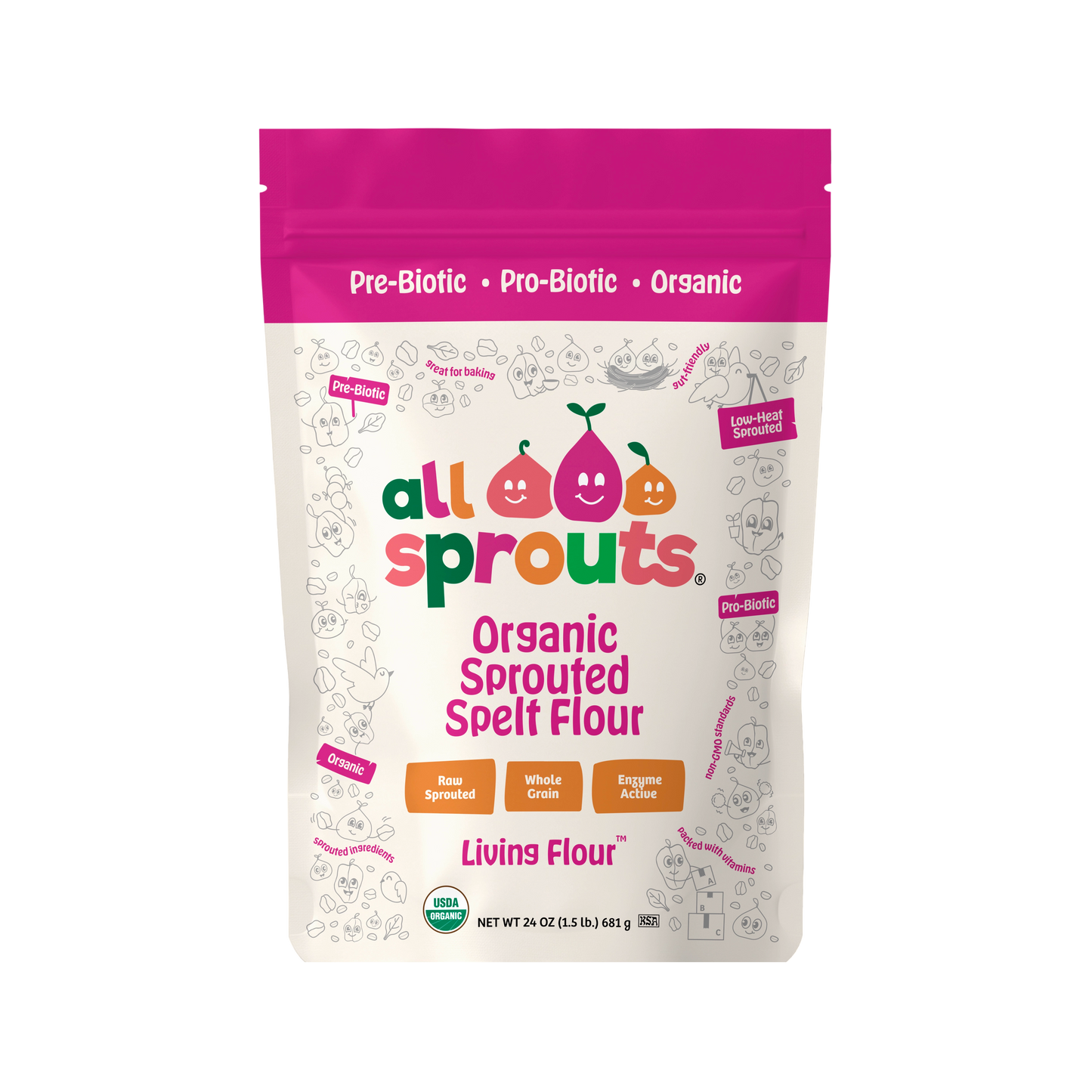 AllSprouts™ Organic Sprouted Spelt